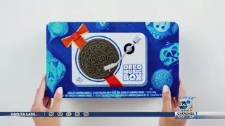 Oreo cookie record player