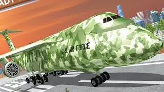 Army Cargo Plane 3D - Military Vehicles Driving Simulator - Android GamePlay 3D