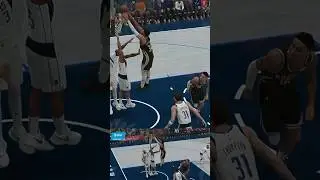 GIANNIS GREEK FREAK 💥 POWERFUL DUNK VS DALLAS MAVS! 🔥 #NBA2K25 #PS5 #NBA #DUNK #gaming