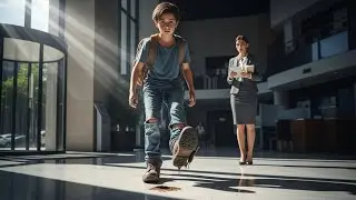 Hace Años - Un Niño Con Un Zapato Roto Entró En Mi Banco - Ese Día Cambió Mi Forma De Ver a La Gente
