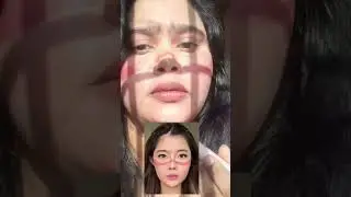 Tried underpainting on chubby face #trending #makeup #shortvideo #trendingshorts #shortsaday