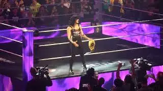 Rhea Ripley Raw on Netflix entrance (Big Pop) @ SAP Center, San Jose 1.13.25.