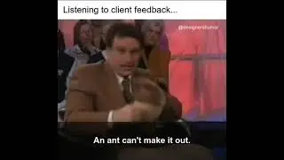 Client Feedback Meme