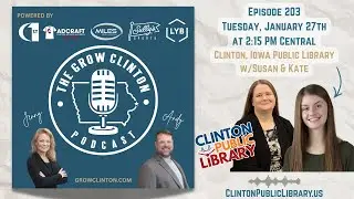 GCP203 - All About the Clinton Public Library w/Susan & Kate