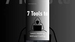 7 Tools to Learn Hacking Without Coding Step by Step #cybersecurity #onlinesafety #ethicalhacking