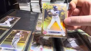 Дополнение к набору Topps Gilded Collection 2022 &mdash; обновление № 36 Хэнк Аарон!