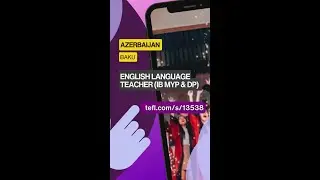English Language Teacher at Khazar University Dunya School, Baku, Azerbaijan.