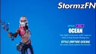 Ocean (Riptide Ocean) Style Gameplay! | Fortnite C2:S3