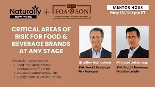 FOA & SON presents: Critical Areas of Risk for Food & Beverage Brands at Any Stage