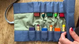 Nähe ein Rollmäppchen