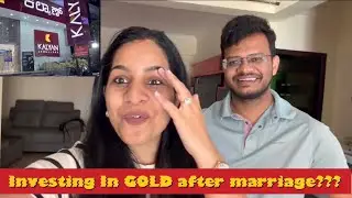 Our First Gold Investment After Marriage | Married life vlog