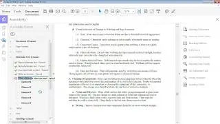 How to make a correction during a PDF accessibility check when it says, Other elements alternate tex