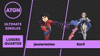 ATGN S8 #5 - Top 16 Losers Quarter-Final - jeuneracloo (Mii Brawler) VS Korli (Corrin)