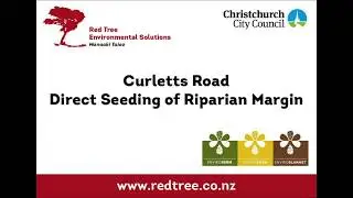 Curletts Road Direct Seeding of Riparian Margin - Red Tree Environmental Solutions Ltd.