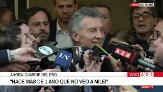 🗣️ HABLA MAURICIO MACRI TRAS LA CUMBRE DEL PRO: