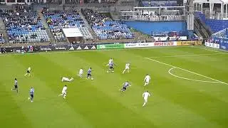 Giacomo Vrioni of CF Montreal (Impact) scores vs. LAFC 5/24/25