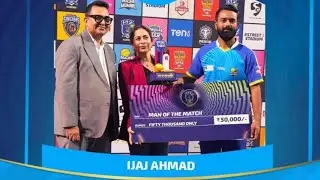 First Match man of the Match ISPL❤️🏏✨