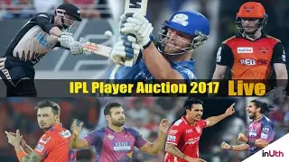 IPL Auction 2017 Live Stream