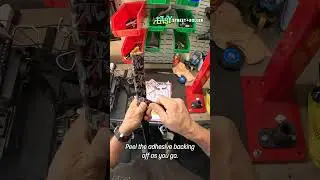 POV: APPLYING LIZARD SKINS HOCKEY GRIP #inlinehockey #hockey #icehockey