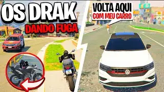 BOYZÃO CHAMOU A POLÍCIA PARA PRENDER OS DRAK NO GTA 5 RP 👺🔫