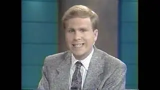 WTMJ - Channel 4 - Milwaukee, WI - tail end of the News - Saturday 1992
