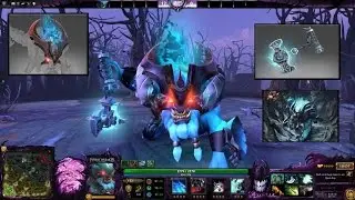 Dota 2 Spirit Breaker Mix Set Thundering Flail with  Iron Surge and Elemental Realms