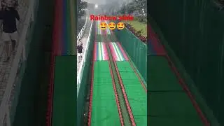 Rainbow slide at Dahilayan Adventure forest park 🤩🤩🤩 #short
