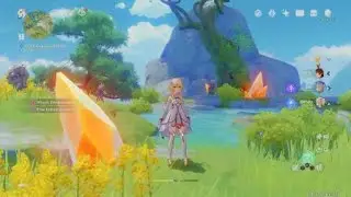Genshin Impact - Wuwang Hill - Geo statue puzzle