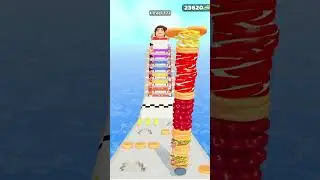 Pancake Run ! All Levels Gameplay (177) android, ios #shorts