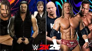 &ldquo;The Shield vs Attitude Era 💥 Dream Match | WWE 2K25 6-Man War&rdquo;
