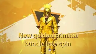 🔥 Golden Criminal Spin Bhool Gaya Tha Upload Karna! 😱 | Free Fire Criminal Bundle Event 🎯
