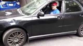 02 WRX Open Grimmspeed Downpipe Sound
