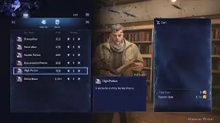 Lost Soul Aside Make sure to buy High Potion recipe from Book store before start New Game