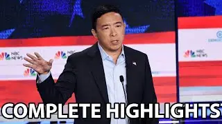 Andrew Yang First Democratic Debate Full Highlights | June 27th Every Clip