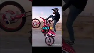 Stunts are only for real men ☠️#dirtbike #stunts #shorts #edit #aura