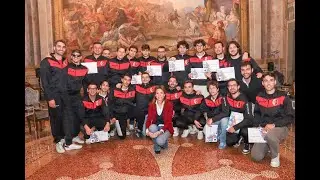 Sport, premiazione per il Porta a Lucca, vincitrice del Campionato di Terza Categoria FIGC