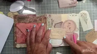 Junk Journal July Day 4 - labels   #junkjournaljuly2024