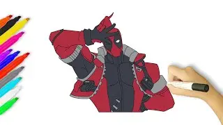 How to Draw Deadpool | Marvel Rivals