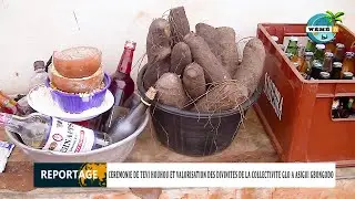 CEREMONIE DE TEVI HOUHOU ET VALORISATION DES DIVINITES DE LA COLLECTIVITE GLO A ASIGUI GBONGODO