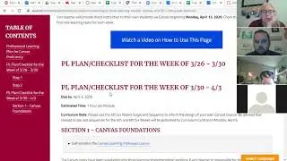 How To Self Enroll in the TEACHER Canvas training course