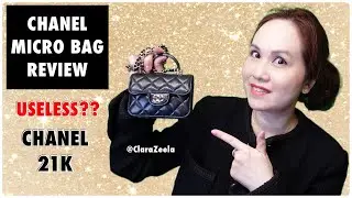 Chanel Micro Bag Review | Chanel 21K Flap Coin Purse with Chain | Useless Micro Bag ??