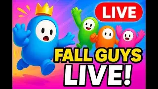 Fall Guys LIVE With Friends 😂 Ultimate Squad Chaos!