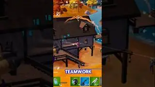 Teamwork for the Win 🏆 💪 #fortnite #viralshorts #gaming