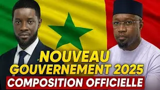 🔥 S&eacute;n&eacute;gal 2025 : D&eacute;couvrez la Composition Choc du Nouveau Gouvernement !