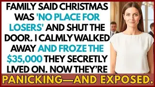 My Family Didn’t Invite Me to Christmas—Called It “No Place For Losers” After I Paid Their Bills