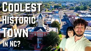 Monroe North Carolina Vlog Tour | Coolest Forgotten Town in NC? | Best Charlotte Suburbs