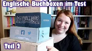 Englische Buchboxen im Test - Teil 2: Rainbow Crate, Litjoy, Turning Pages & Beacon Book Box