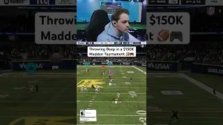 Deep Touchdown Pass in a $150,000 #Madden26 Tournament