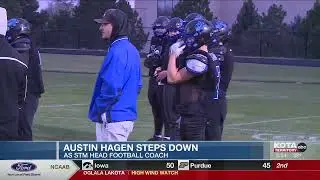 Hagen steps down as STM head football coach