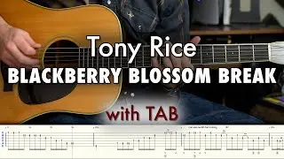 Tony Rice - Blackberry Blossom Solo // Guitar Lessons with TAB